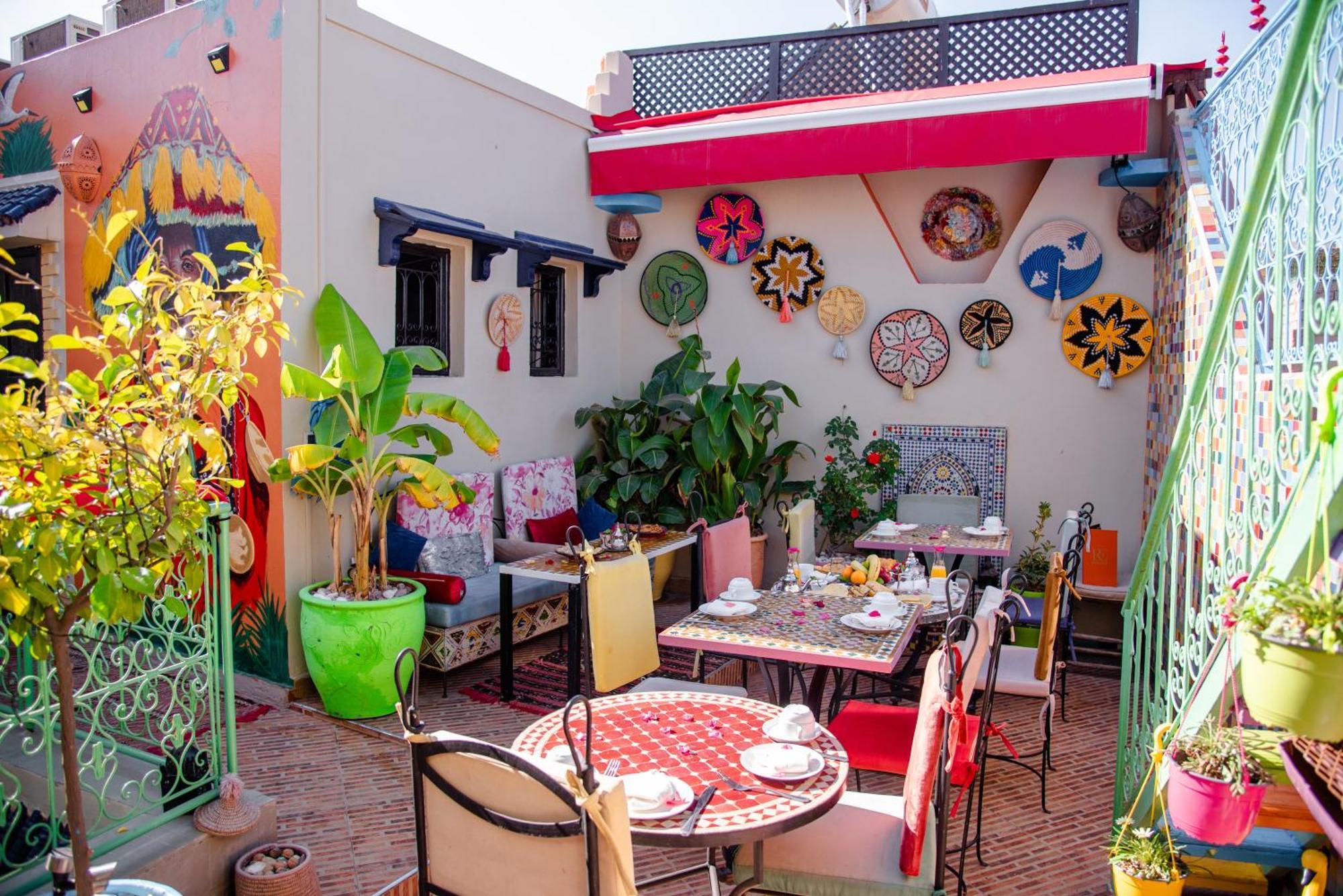 Riad Eva Marrakesch Exterior foto