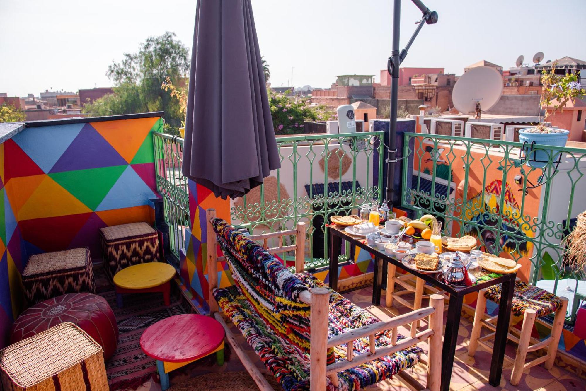 Riad Eva Marrakesch Exterior foto