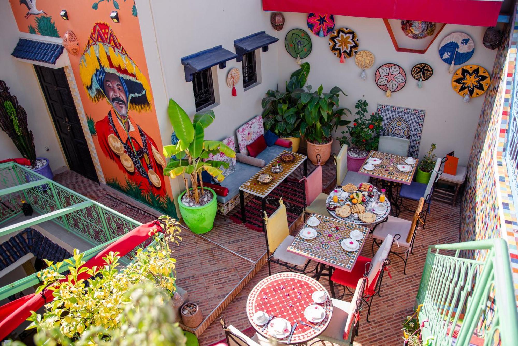 Riad Eva Marrakesch Exterior foto