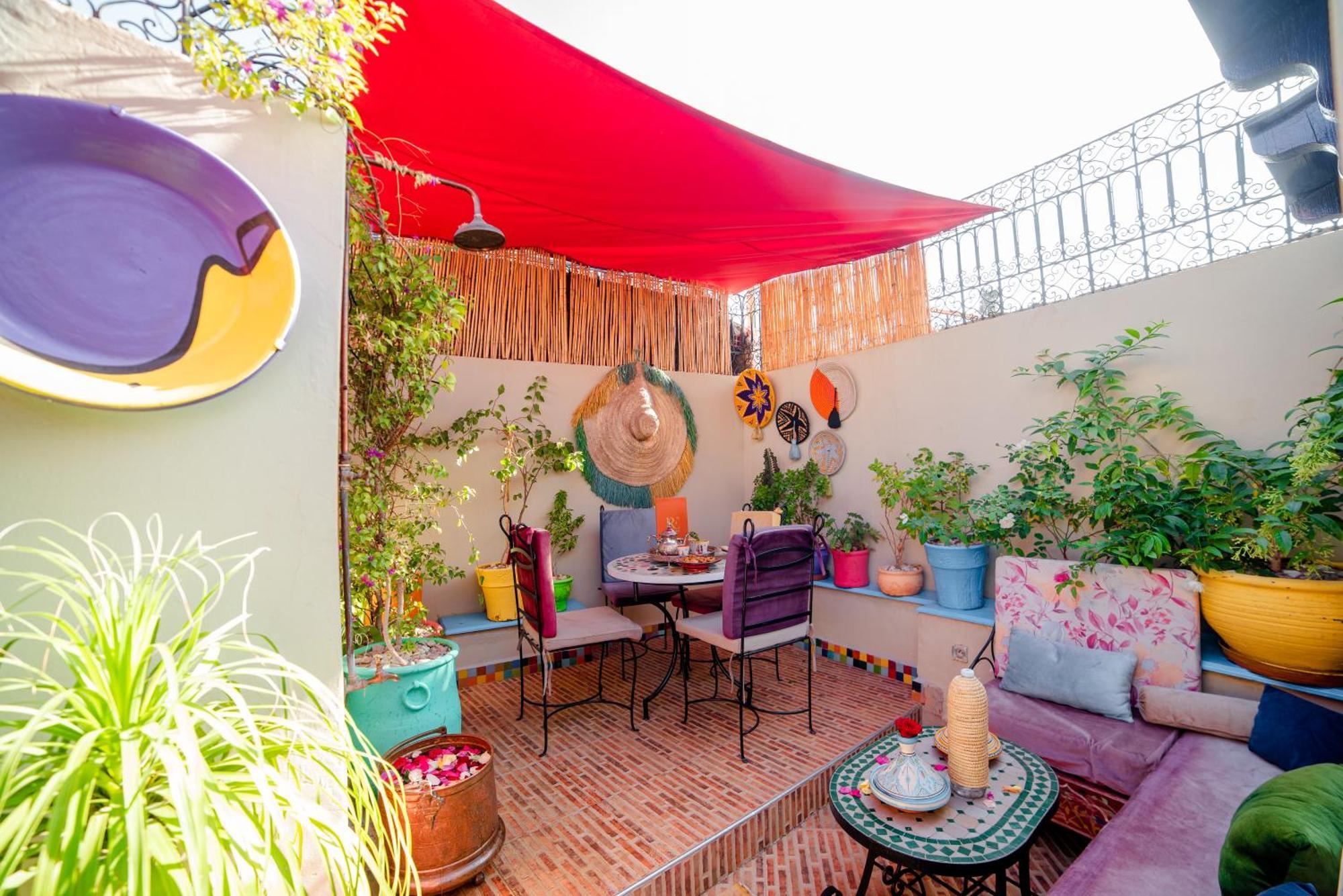 Riad Eva Marrakesch Exterior foto